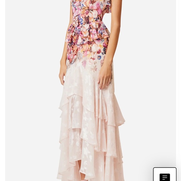 Elliatt Perla floral tiered Maxi Dress - Picture 2 of 7